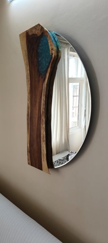 Rustic Reflections Wall Mirror